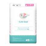 Baby Diaper Cute Seal - Medium - 52 pcs (Tape Type)