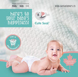 Cute Seal - Canadian Premium Baby Diapers - XXXL - 44 Pcs (Pant type /Pull-ups Type)