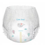 Baby Diaper Cute Seal - Medium - 56 pcs (Pant Type / Pull-ups Type)