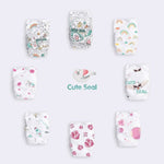 Baby Diaper Cute Seal - Medium - 52 pcs (Tape Type)