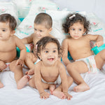 Baby Diaper Cute Seal - Medium - 52 pcs (Tape Type)