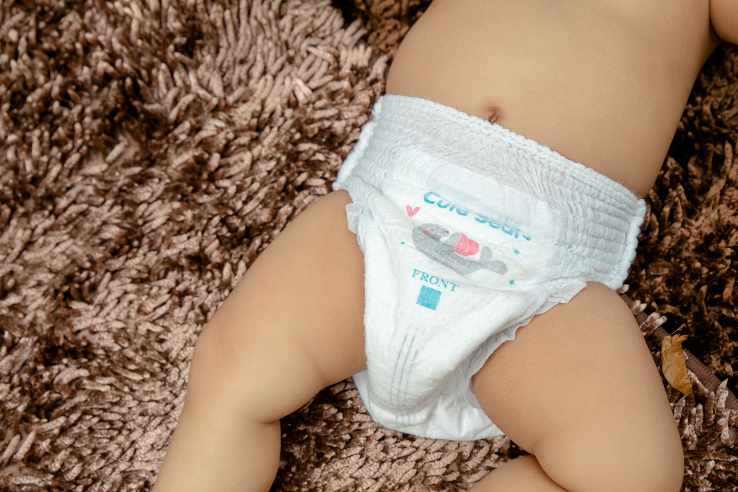 Baby Diaper Cute Seal - Medium - 56 pcs (Pant Type / Pull-ups Type)