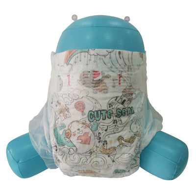 Baby Diaper Cute Seal - Canadian Premium Baby Diapers - Extra Large - 42 Pcs (Tape Type) - XL