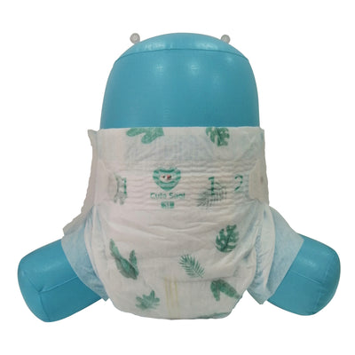 Baby Diaper Cute Seal - Canadian Premium Baby Diapers - Medium - 52 pcs (Tape Type) - M
