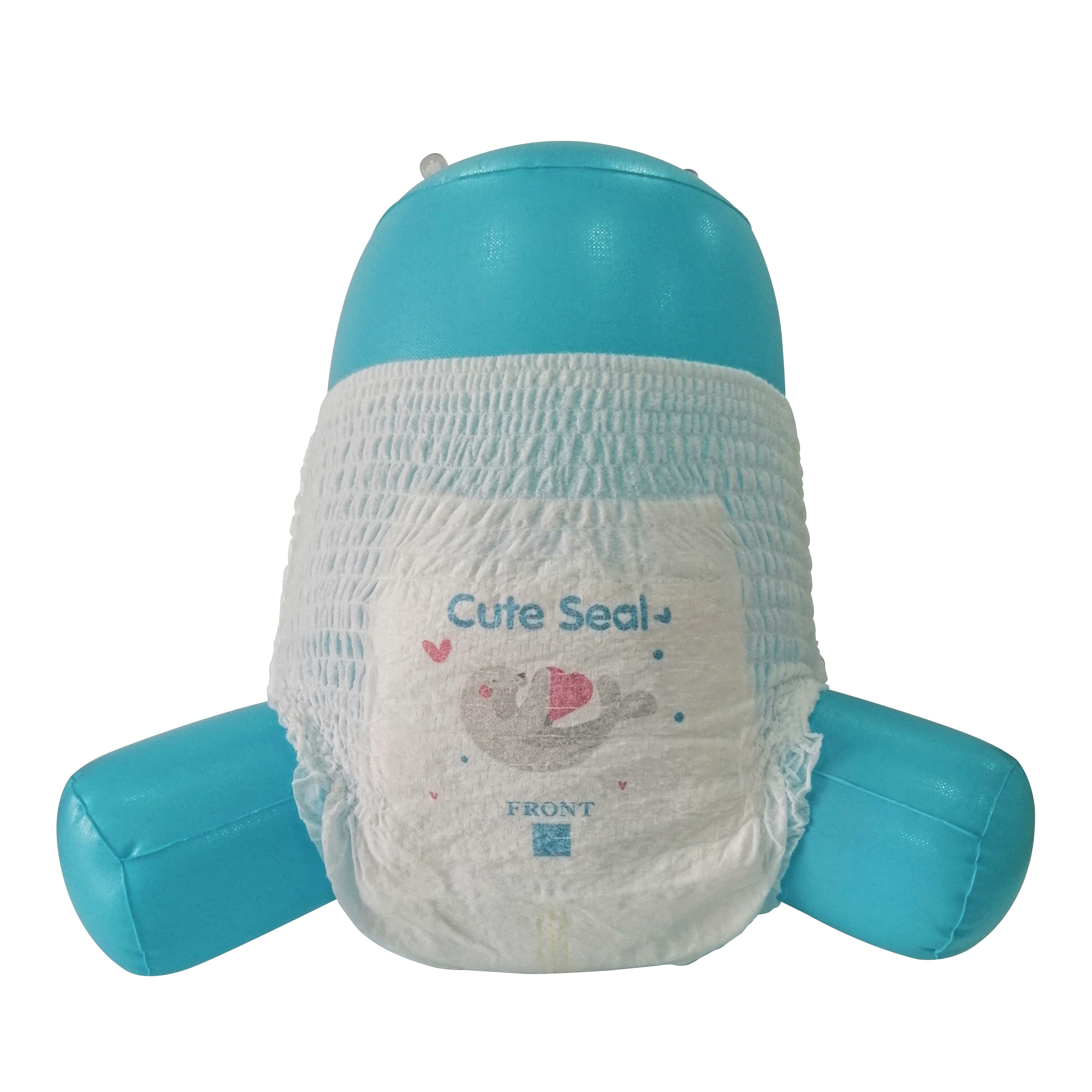 Baby Diaper Cute Seal - Extra Large - 48pcs (Pant Type / Pull-ups Type)