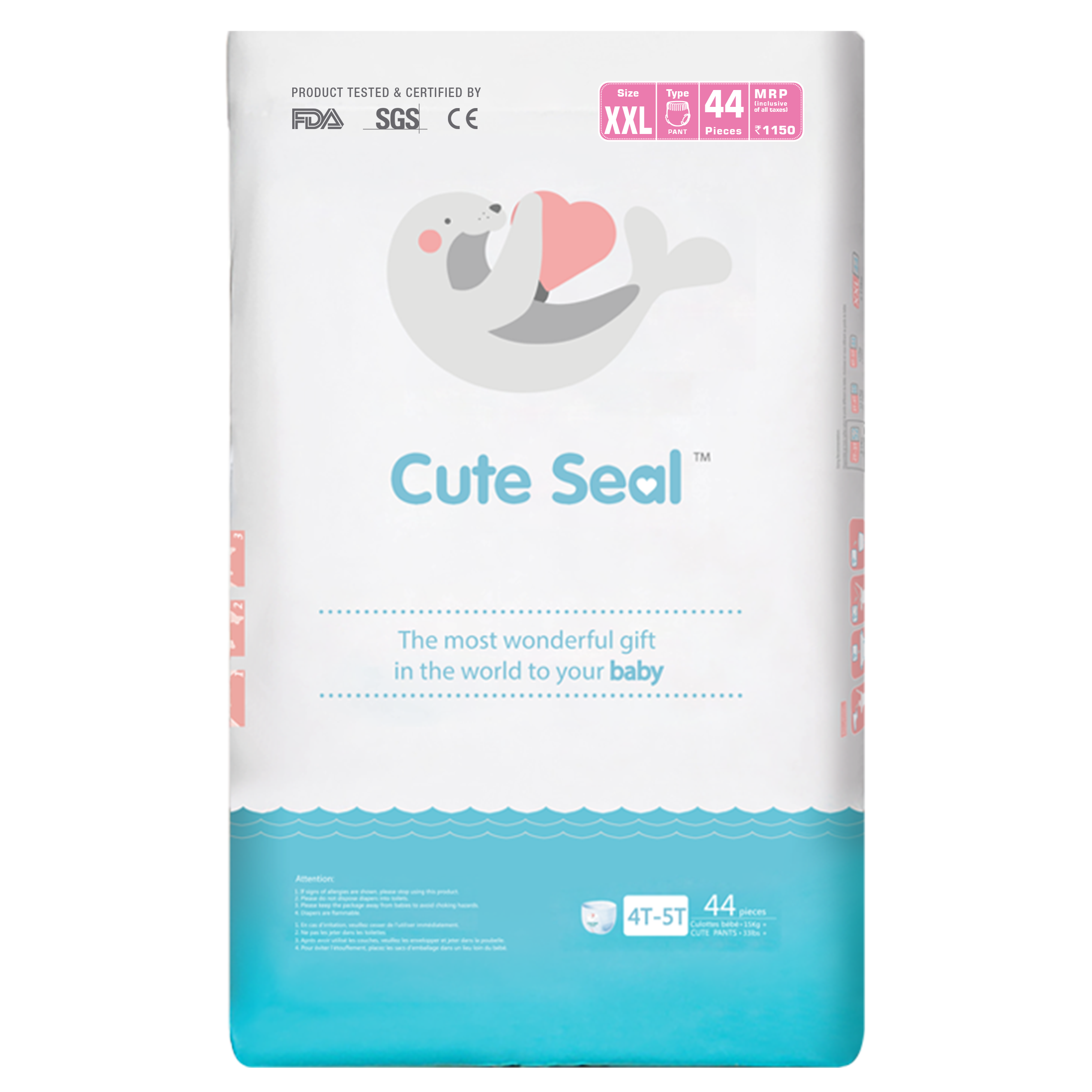 Baby Diaper Cute Seal - Baby Diapers